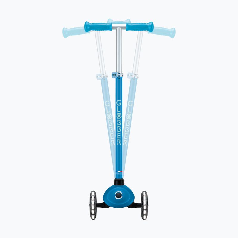 Hulajnoga trójkołowa dziecięca Globber Primo Plus Glow Lights petrol blue 8