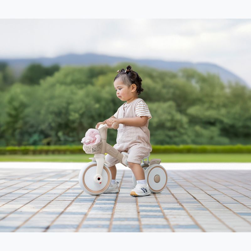 Rowerek biegowy trójkołowy Globber Learning Trike 2w1 Plus Ecologic coconut 13