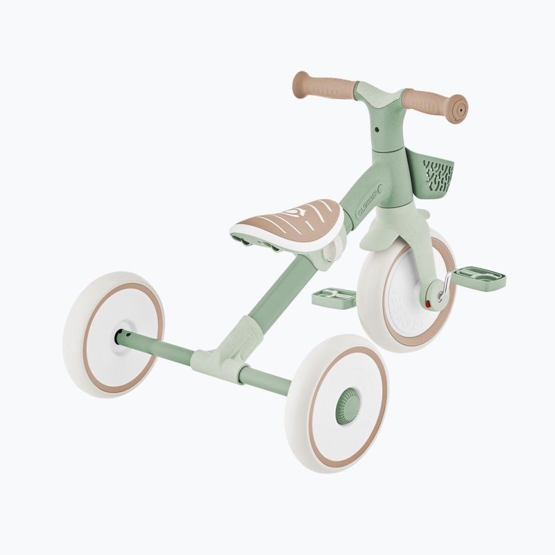 Rowerek biegowy trójkołowy Globber Learning Trike 2w1 Plus Ecologic pistachio 6