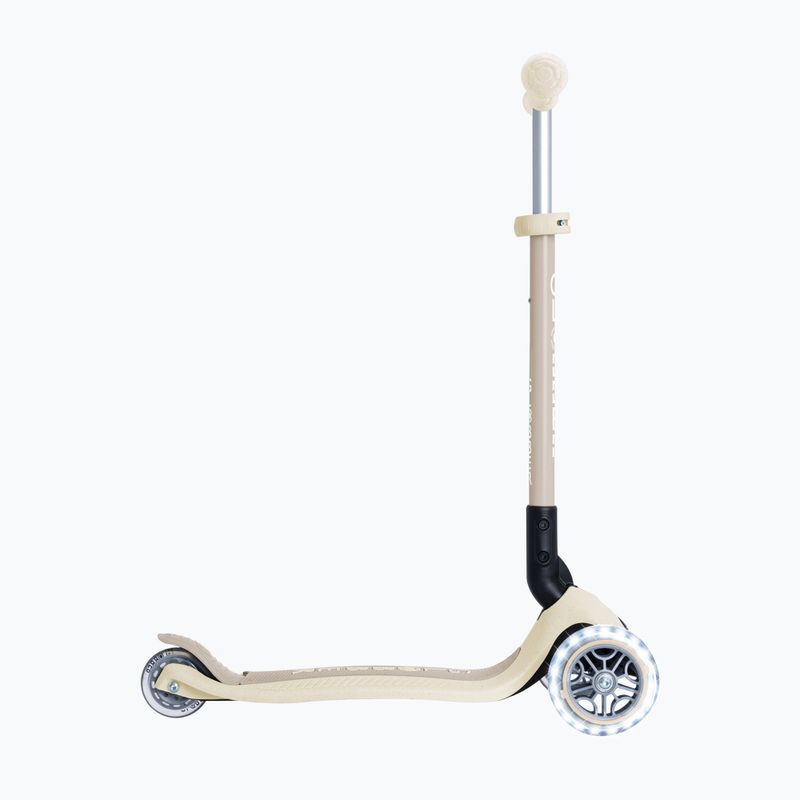 Hulajnoga trójkołowa dziecięca Globber Junior Primo Foldable Lights Eco coconut 2