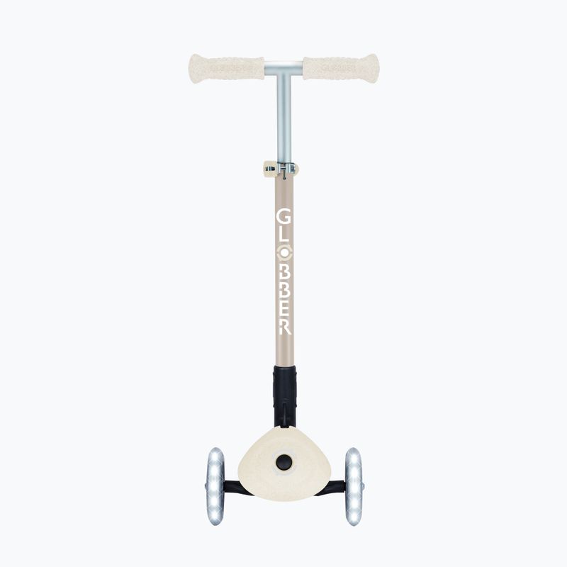 Hulajnoga trójkołowa dziecięca Globber Junior Primo Foldable Lights Eco coconut 3