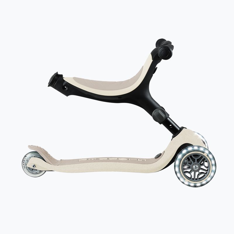 Hulajnoga trójkołowa dziecięca Globber Go.Up Active Ecologic Lights coconut 7