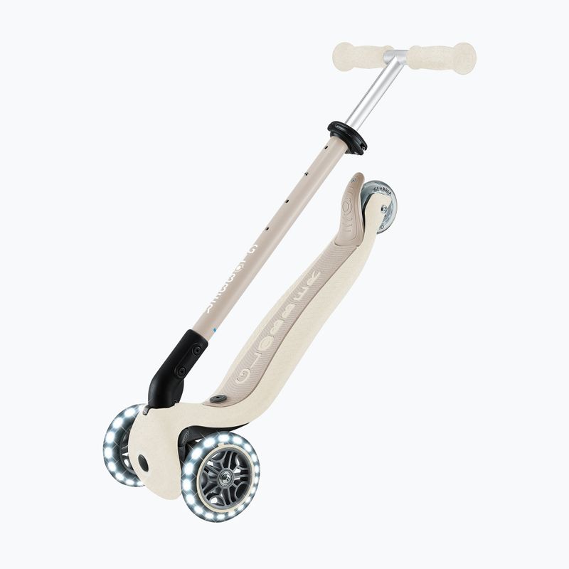 Hulajnoga trójkołowa dziecięca Globber Go.Up Active Ecologic Lights coconut 14