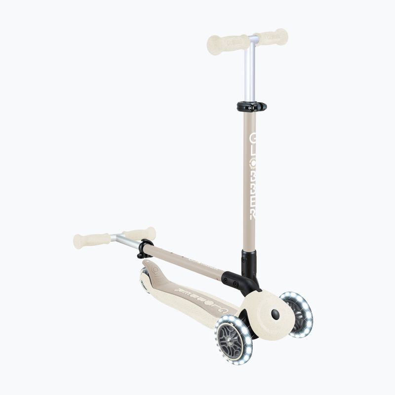 Hulajnoga trójkołowa dziecięca Globber Go.Up Active Ecologic Lights coconut 15