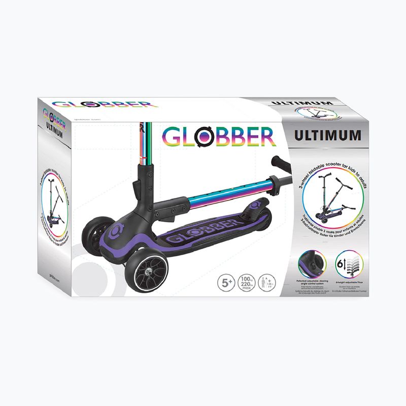 Hulajnoga trójkołowa Globber Ultimum neo chrome 13