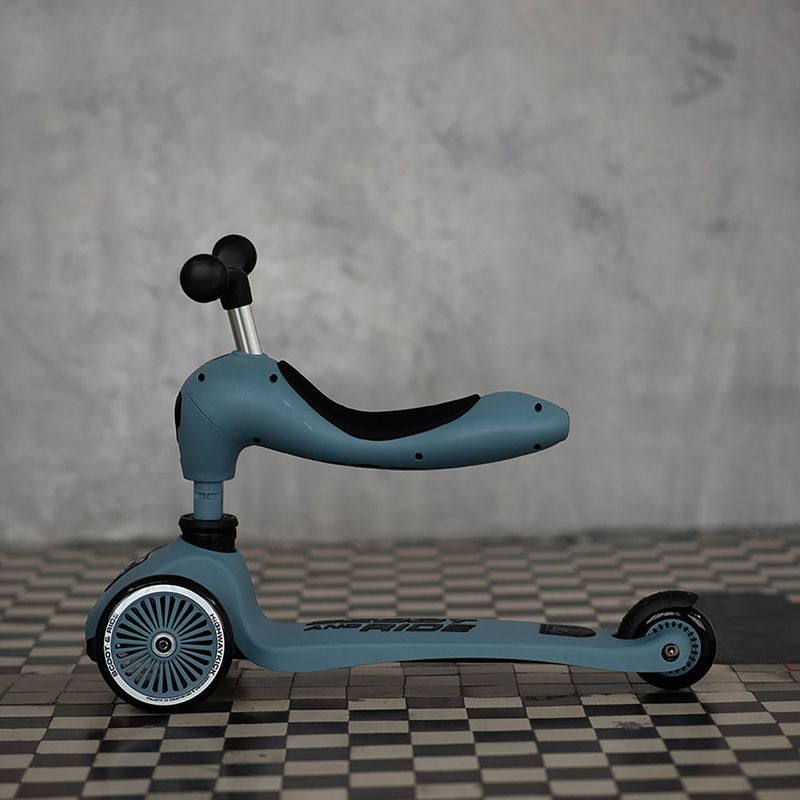 Hulajnoga trójkołowa dziecięca Scoot & Ride Highwaykick 1 steel 12