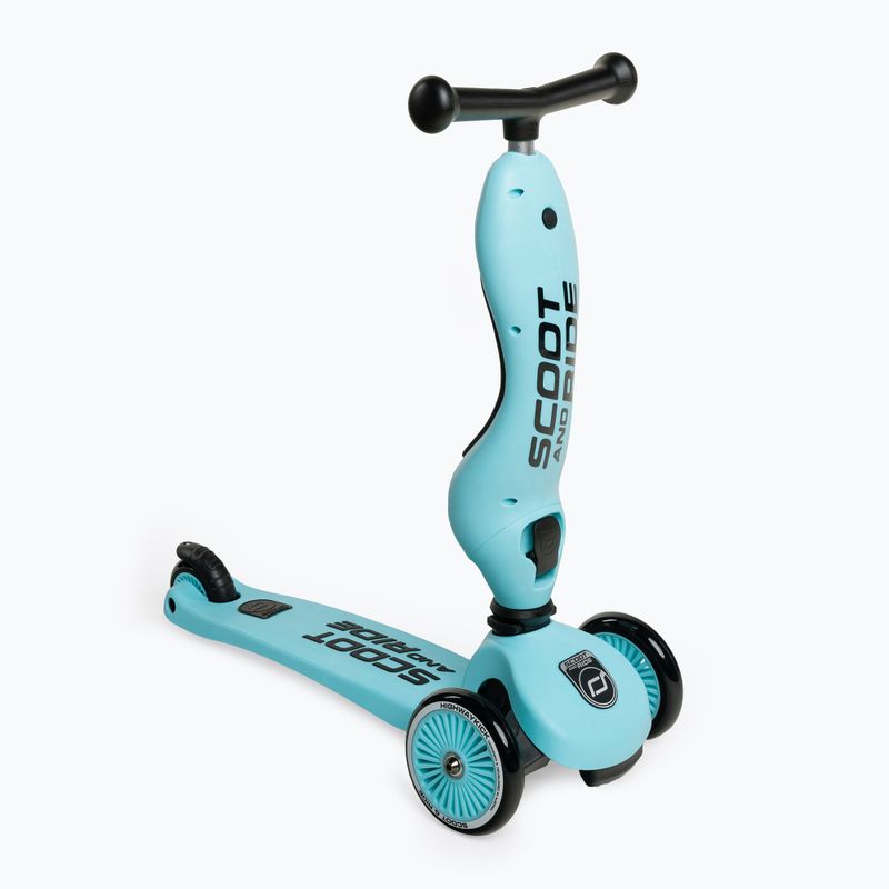 Hulajnoga trójkołowa dziecięca Scoot & Ride Highwaykick 1 bluberry 6