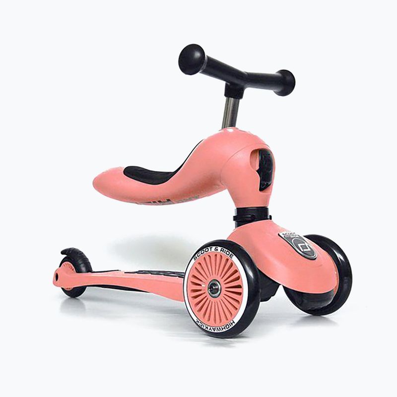 Hulajnoga trójkołowa dziecięca Scoot & Ride Highwaykick 1 peach 4