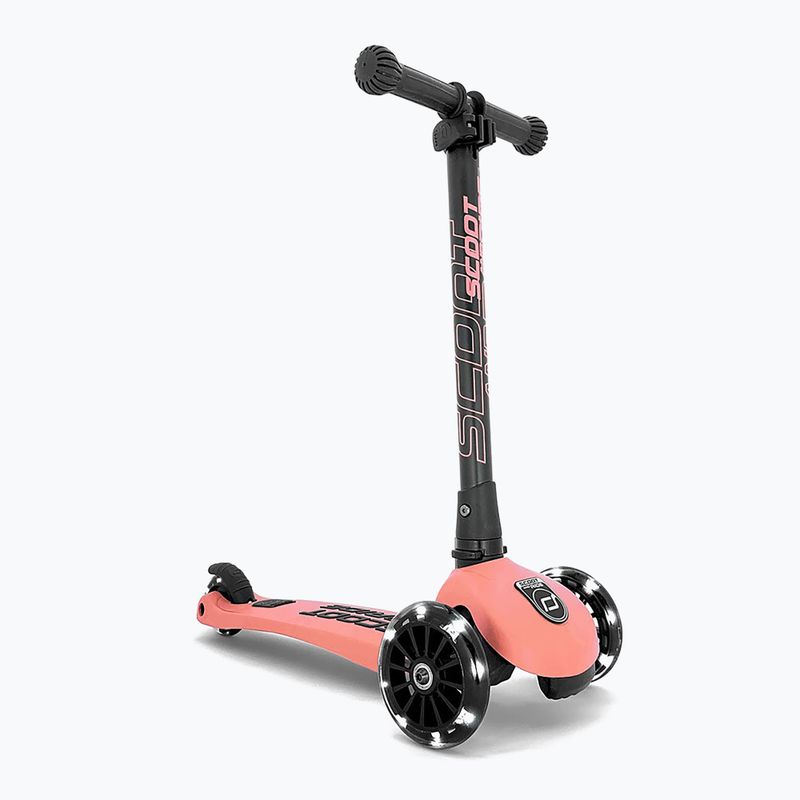 Hulajnoga trójkołowa dziecięca Scoot & Ride Highwaykick 3 LED peach 5