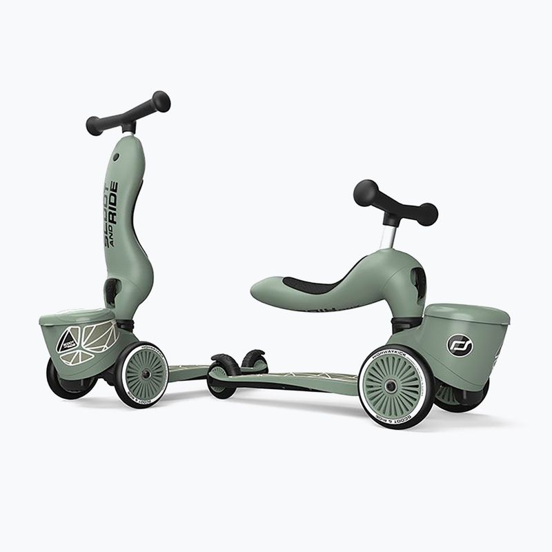 Hulajnoga trójkołowa dziecięca Scoot & Ride Highwaykick 1 Lifestyle green lines 15