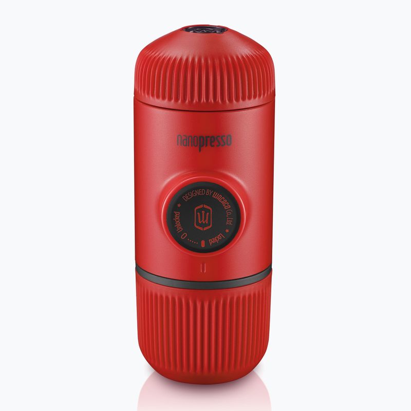 Przenośny ekspres do kawy Wacaco Nanopresso 80 ml + etui lava red 2
