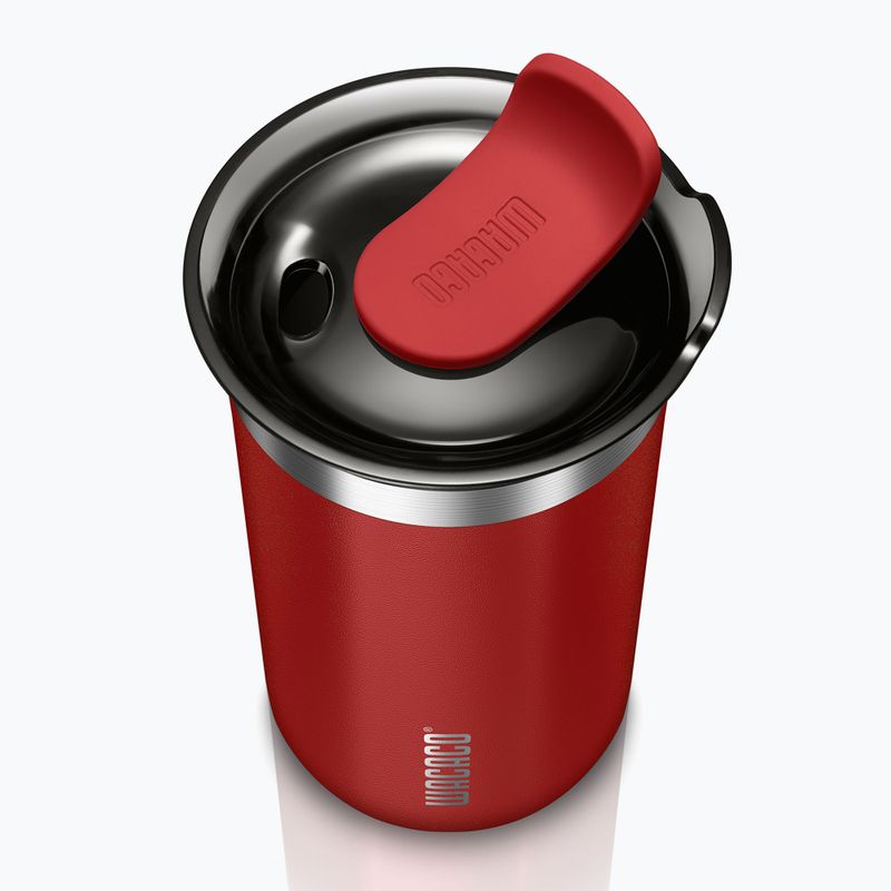 Kubek termiczny WACACO Octaroma Lungo 300 ml carmine red 3