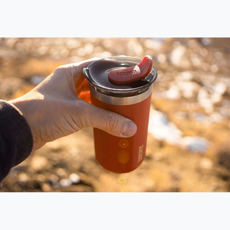 Kubek termiczny WACACO Octaroma Lungo 300 ml carmine red 8