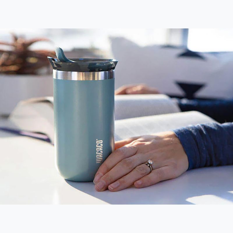 Kubek termiczny WACACO Octaroma Lungo 300 ml cadet blue 7