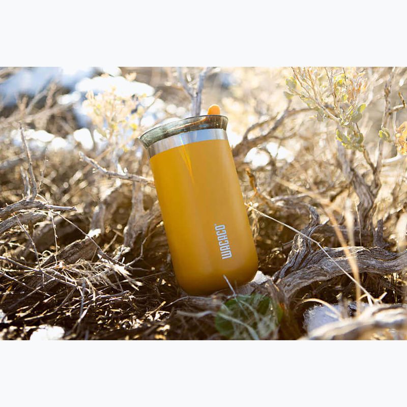 Kubek termiczny WACACO Octaroma Lungo 300 ml amber yellow 6