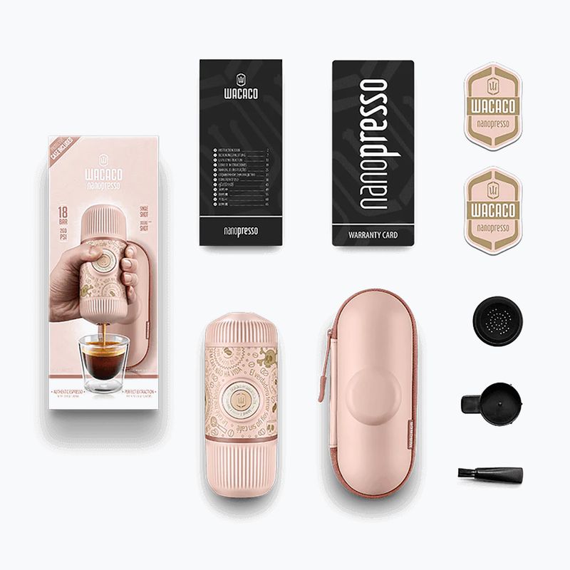 Przenośny ekspres do kawy Wacaco Nanopresso Dark Souls 80 ml pink 2