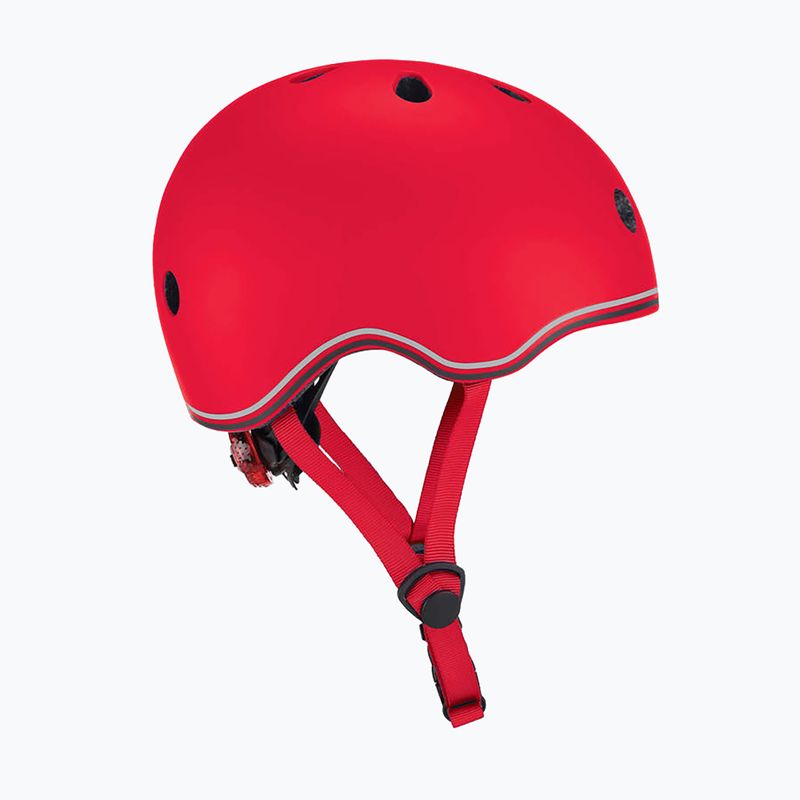 Kask dziecięcy Globber Go.Up Lights new red 2