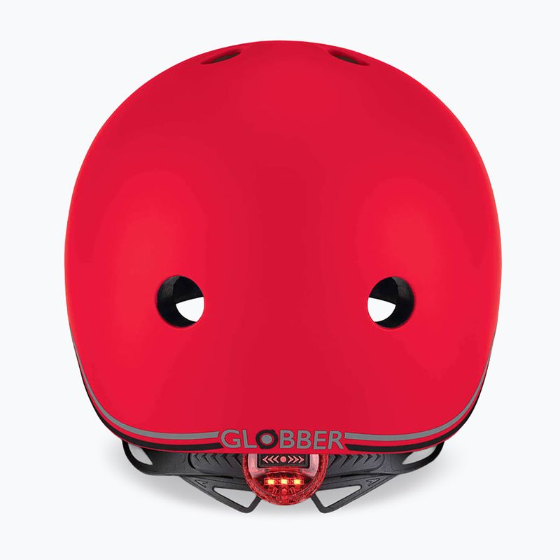 Kask dziecięcy Globber Go.Up Lights new red 4