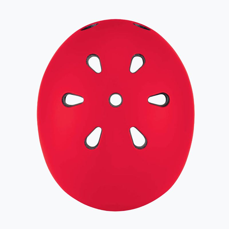 Kask dziecięcy Globber Go.Up Lights new red 6