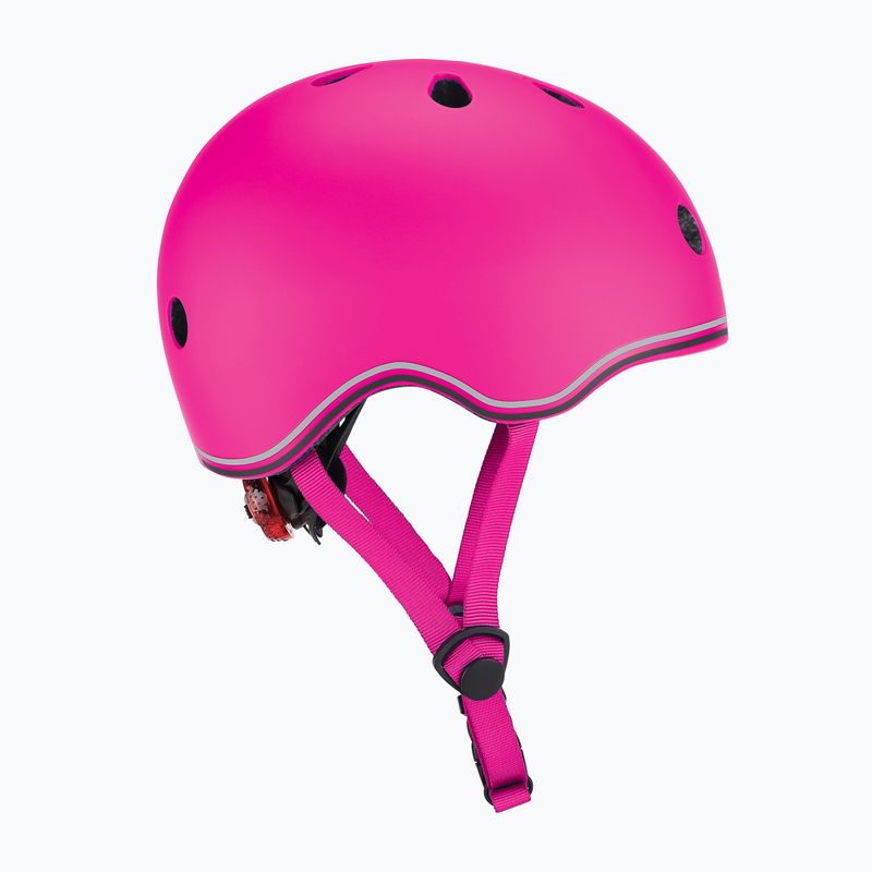 Kask dziecięcy Globber Go.Up Lights deep pink 2