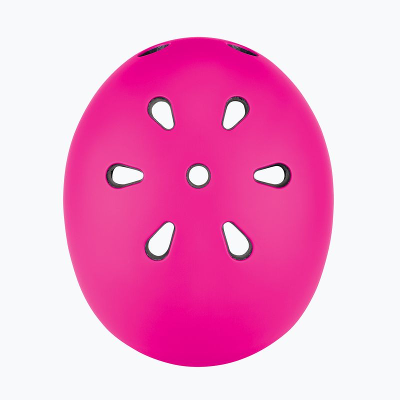 Kask dziecięcy Globber Go.Up Lights deep pink 6