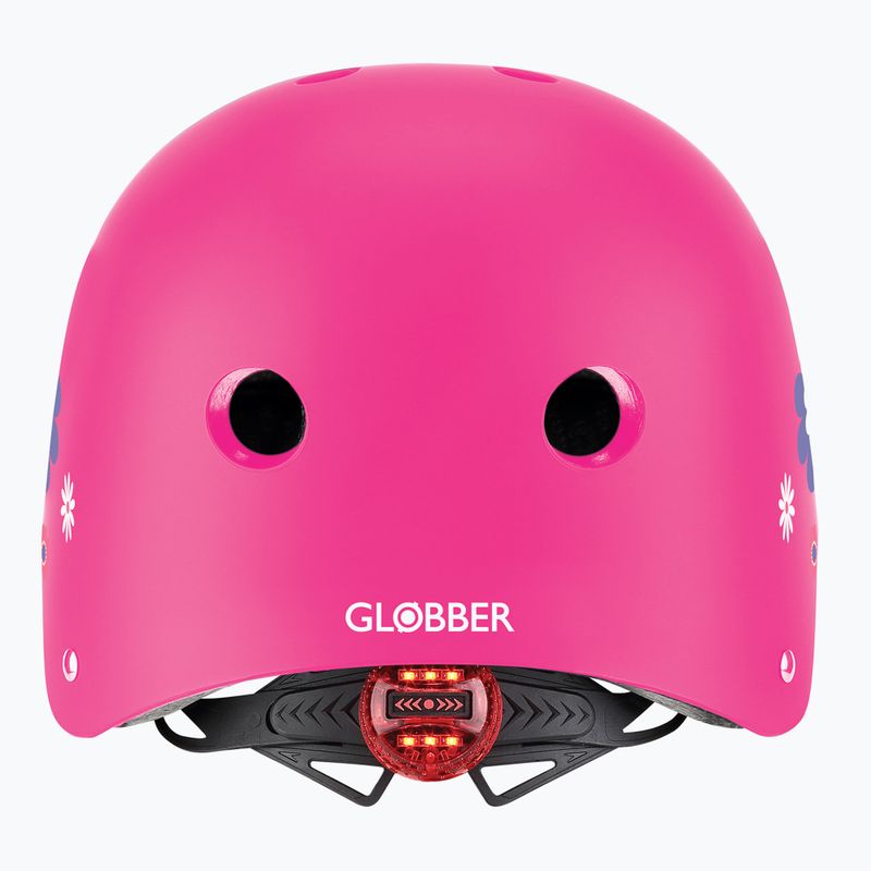 Kask dziecięcy Globber Primo Fantasy deep pink flower 3