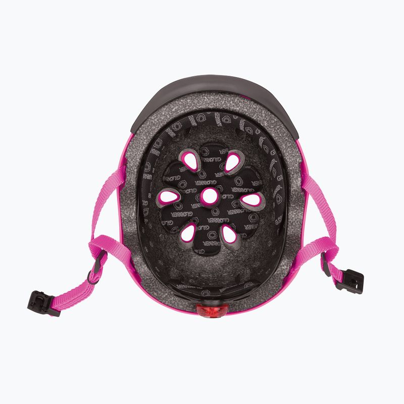 Kask dziecięcy Globber Primo Fantasy deep pink flower 5