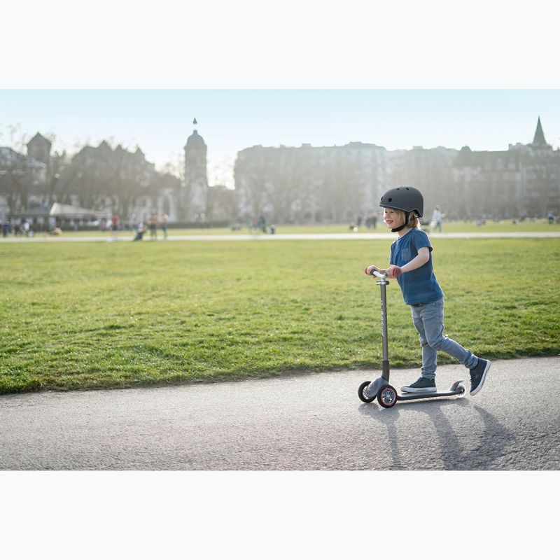 Kask dziecięcy Globber Elite Lights black 8 ball 8