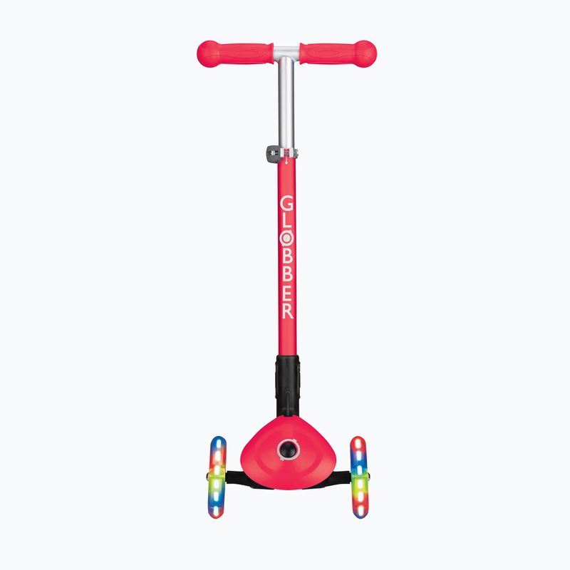 Hulajnoga trójkołowa dziecięca Globber Primo Foldable Lights red 4