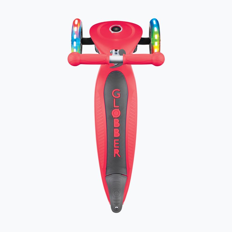 Hulajnoga trójkołowa dziecięca Globber Primo Foldable Lights red 5