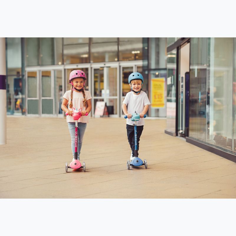 Hulajnoga trójkołowa dziecięca Globber Primo Foldable Lights fuchsia 16