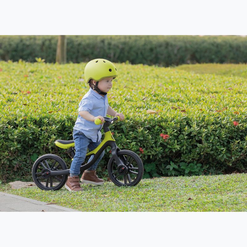Kask dziecięcy Globber Primo Fantasy lime green flower 7