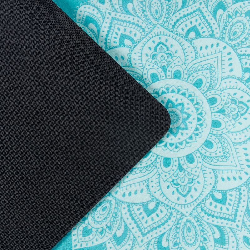 Mata do jogi Yoga Design Lab Combo Yoga 1.5 mm mandala turquoise 4
