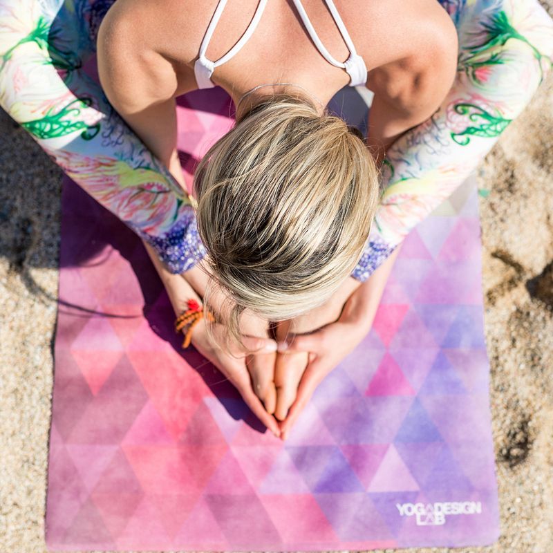 Mata do jogi Yoga Design Lab Combo Yoga 1.5 mm tribeca sand 7