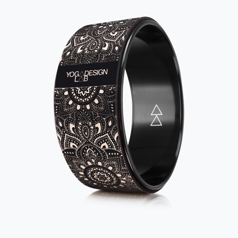 Koło do jogi Yoga Design Lab Wheel mandala black