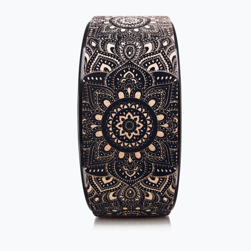 Koło do jogi Yoga Design Lab Wheel mandala black 3