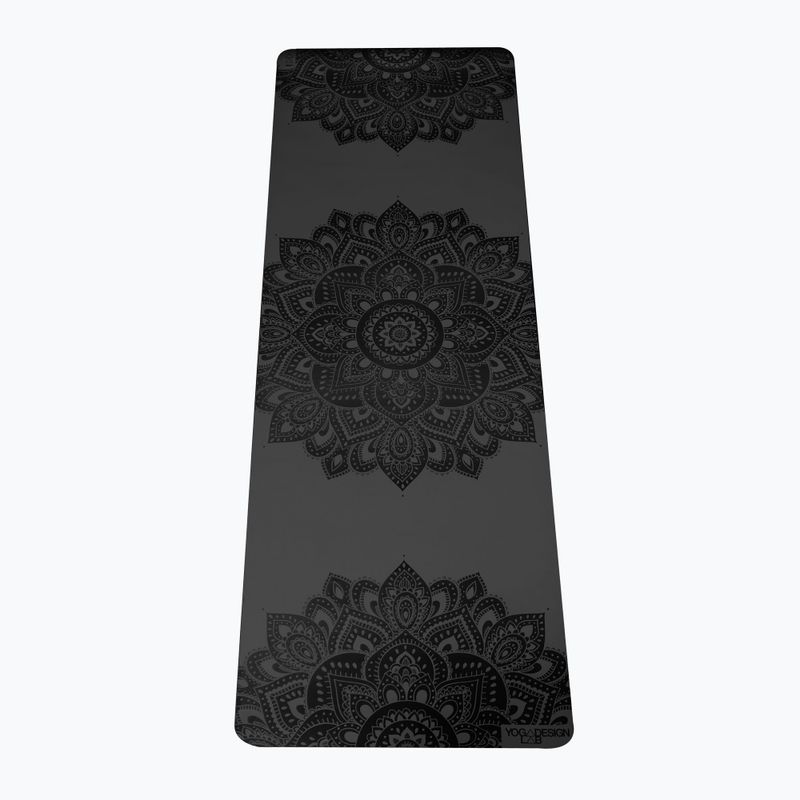 Mata do jogi Yoga Design Lab Infinity Yoga 5 mm mandala charcoal