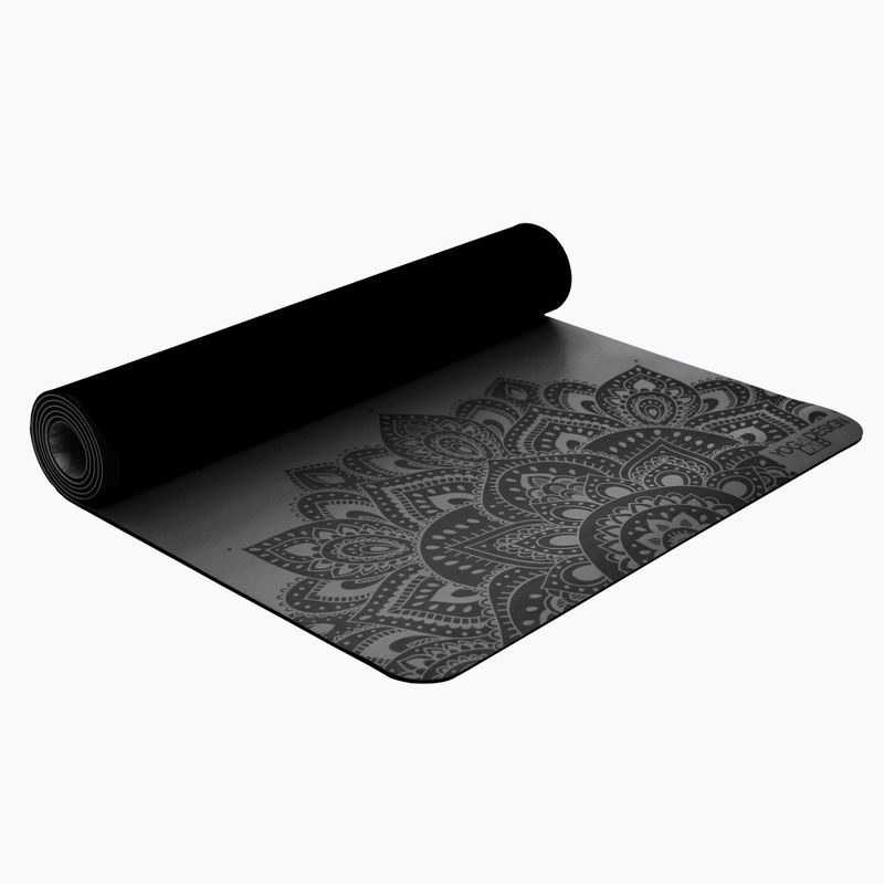 Mata do jogi Yoga Design Lab Infinity Yoga 5 mm mandala charcoal 2
