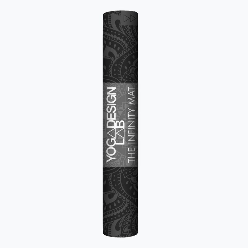 Mata do jogi Yoga Design Lab Infinity Yoga 5 mm mandala charcoal 3