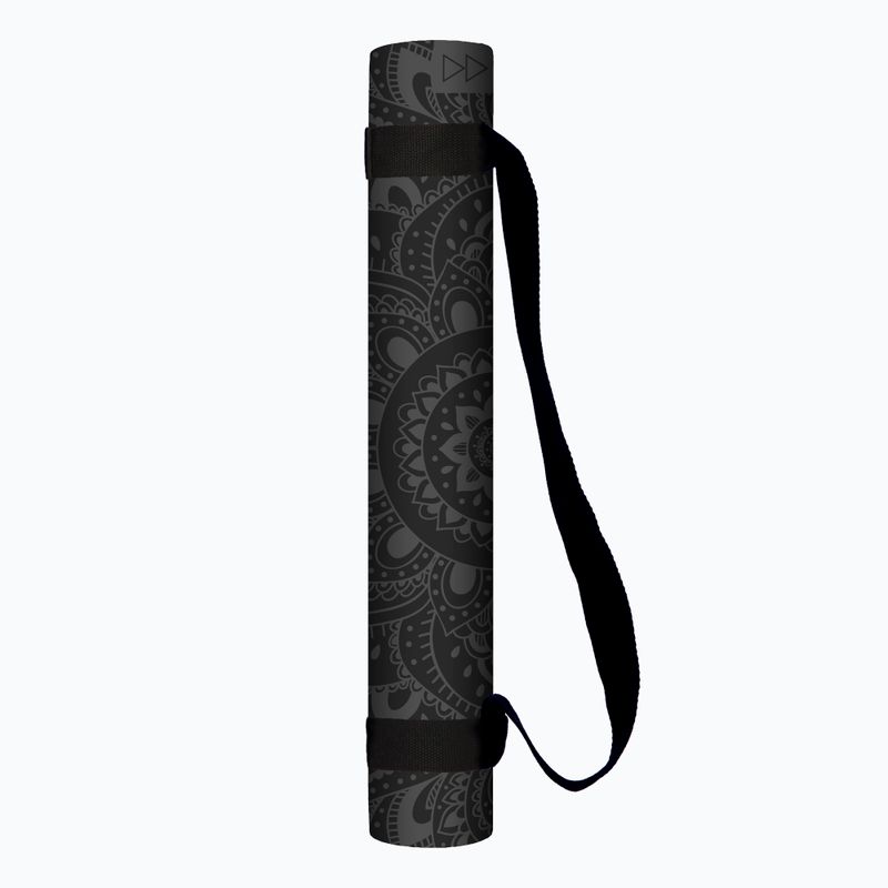 Mata do jogi Yoga Design Lab Infinity Yoga 5 mm mandala charcoal 4