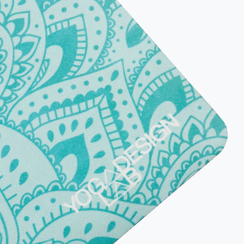 Mata do jogi Yoga Design Lab Combo Yoga 5.5 mm mandala turquoise 3