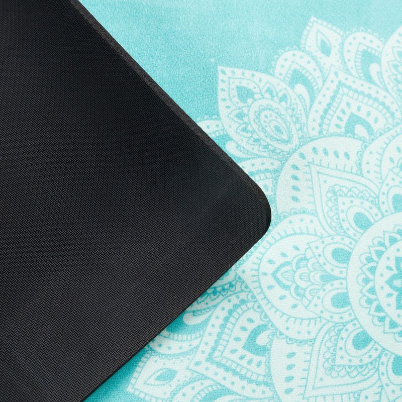 Mata do jogi Yoga Design Lab Combo Yoga 5.5 mm mandala turquoise 4