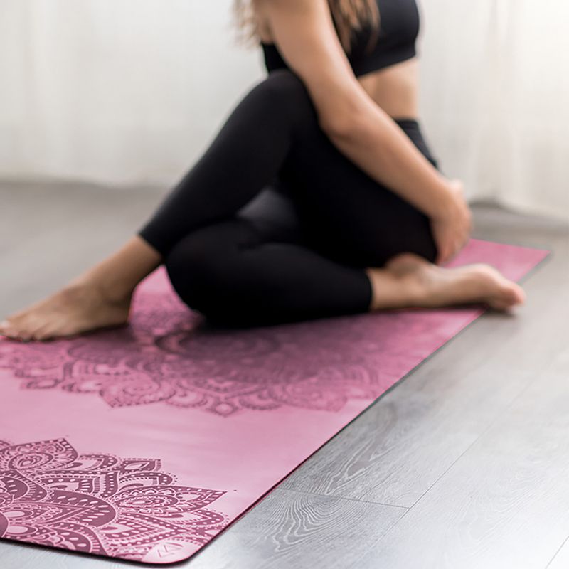 Mata do jogi Yoga Design Lab Infinity Yoga 3 mm mandala rose 5