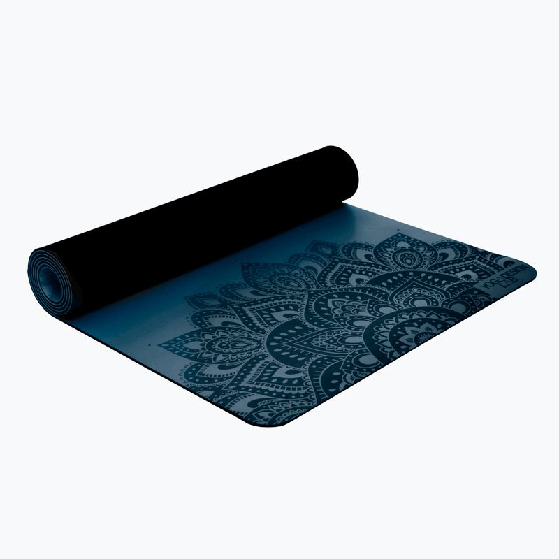 Mata do jogi Yoga Design Lab Infinity Yoga 3 mm mandala teal 7
