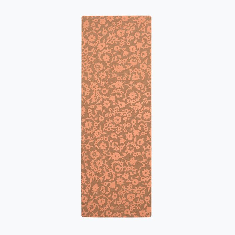Mata do jogi Yoga Design Lab Cork 5.5 mm floral batik