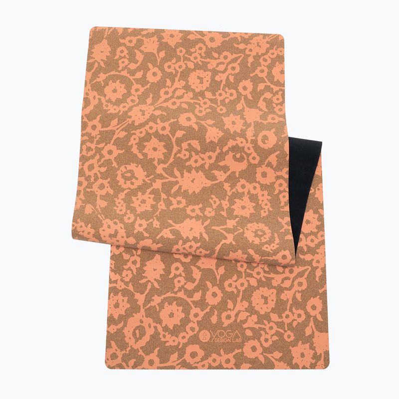 Mata do jogi Yoga Design Lab Cork 5.5 mm floral batik 2