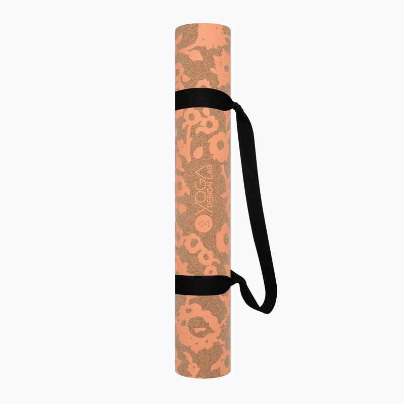 Mata do jogi Yoga Design Lab Cork 5.5 mm floral batik 5