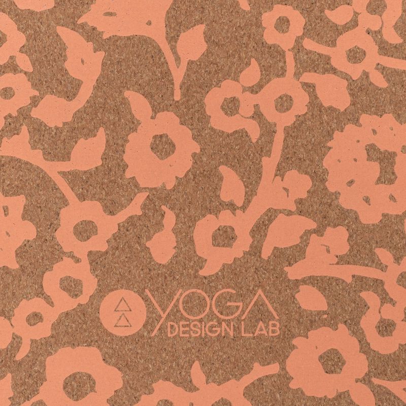 Mata do jogi Yoga Design Lab Cork 5.5 mm floral batik 6