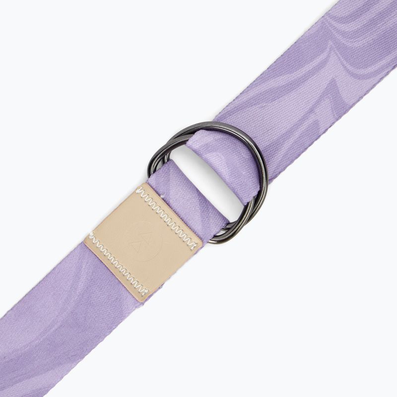 Pasek do jogi Yoga Design Lab Strap lavender 2