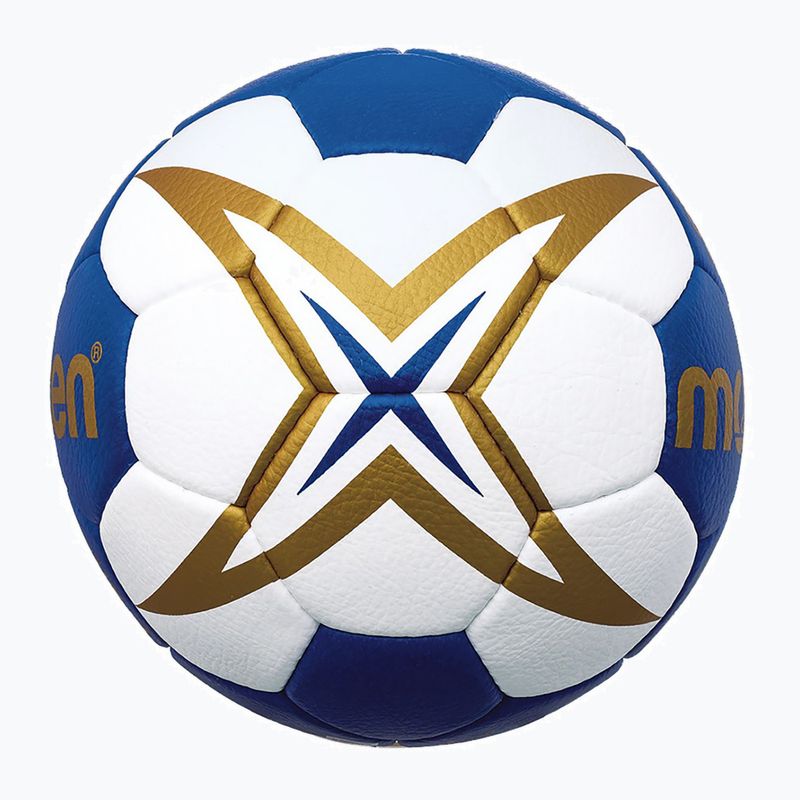 Piłka do piłki ręcznej Molten H2X5001-BW IHF blue/white rozmiar 2 2